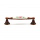 FURNITURE HANDLE ROSE / ANTIQUE COPPER